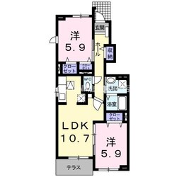 プロスペラールの物件間取画像